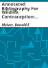 Annotated_bibliography_for_wildlife_contraception