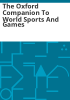 The_Oxford_companion_to_world_sports_and_games