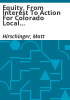 Equity__from_interest_to_action_for_Colorado_local_government_professionals
