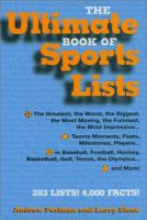 The_ultimate_book_of_sports_lists