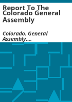 Report_to_the_Colorado_General_Assembly