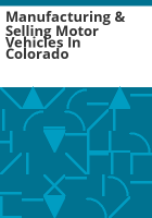 Manufacturing___selling_motor_vehicles_in_Colorado