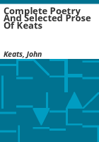 Complete_poetry_and_selected_prose_of_Keats
