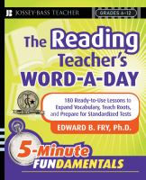 The_reading_teacher_s_word-a-day