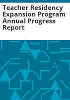 Teacher_Residency_Expansion_Program_annual_progress_report
