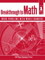 Breakthrough_to_math__level_1__book_6