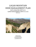 Logan_mountain_deer_management_plan_data_analysis_unit_D-41__game_management_units_31___32
