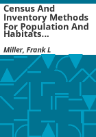 Census_and_inventory_methods_for_population_and_habitats__1980___Banff__Alberta_
