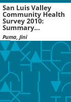 San_Luis_Valley_community_health_survey_2010