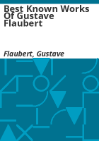 Best_known_works_of_Gustave_Flaubert
