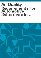 Air_quality_requirements_for_automotive_refinishers_in_Colorado